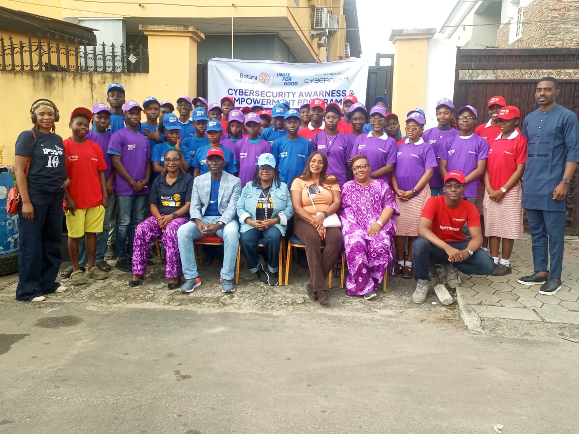 Lagos students trained in cybersecurity skills