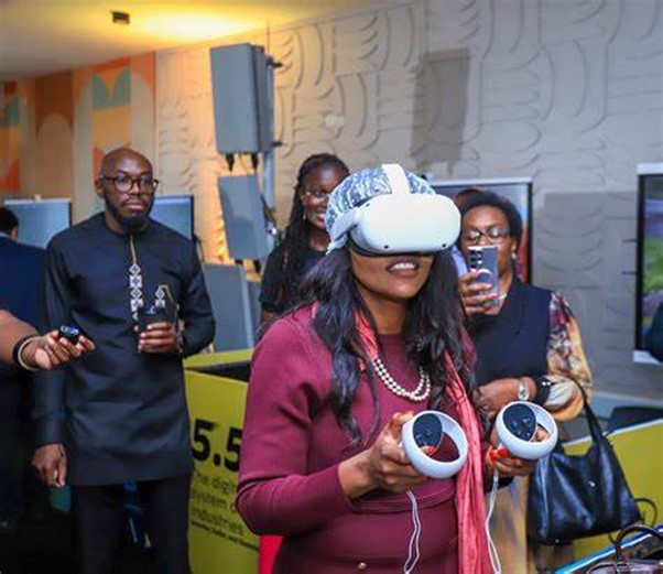 people using vision pro for virtual reality